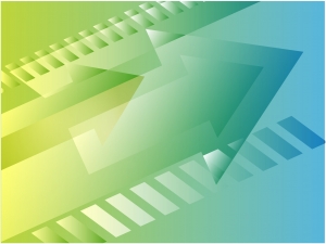 Forward moving arrows