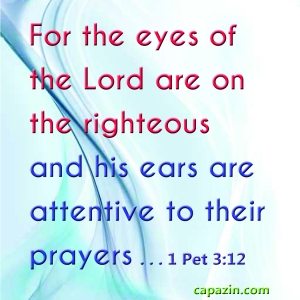 eyes on righteous